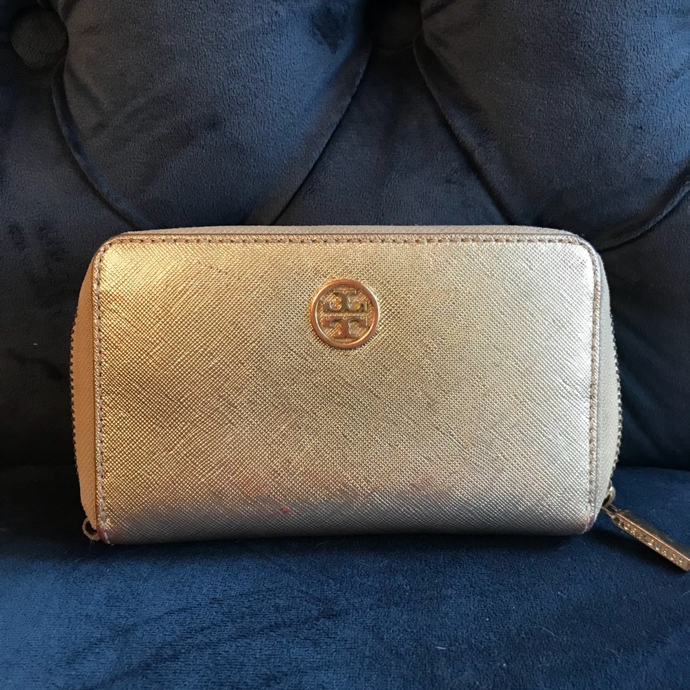 Tory Burch Gold Wallet